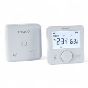 Безпровідний кімнатний термостат з WiFi управлінням Tervix Pro Line для газового / електричного котла 118231 118231 фото