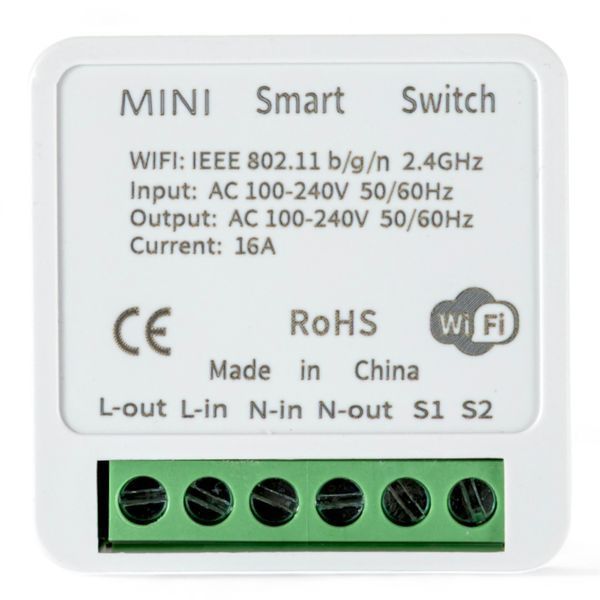 Умное реле/выключатель Tervix Pro Line Relay WiFi On/Off 431491 431491 фото