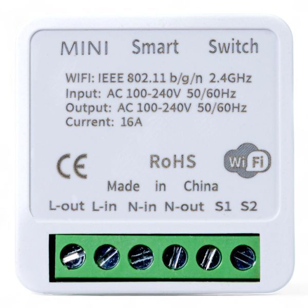 Умное реле/выключатель Tervix Pro Line Relay WiFi On/Off 431491 431491 фото