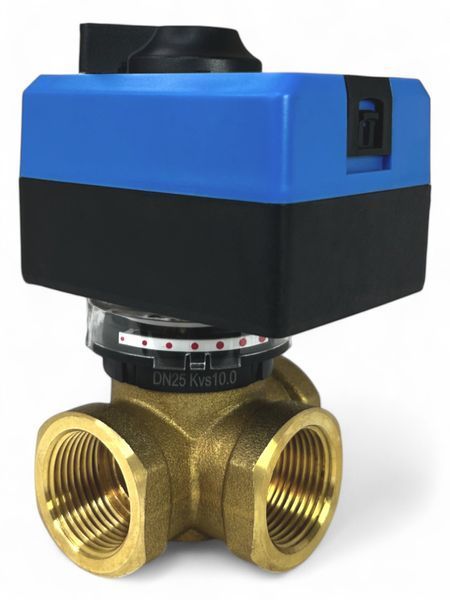 Комплект 3-ходовой смесительный клапан RMV DN20 Rp3/4" Tervix + Привод - контроллер CAMV 293451 293451 фото