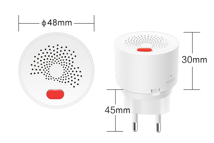 Безпровідний датчик витоку природнього газу Tervix Pro Line ZigBee GAS Sensor V2 417122 417122 фото