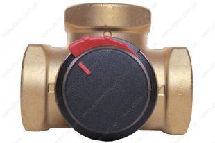 Клапан ESBE VRG131, DN4, Rp 1 1/2", Kvs 25, триходовий поворотний змішувальний кран, вентиль 11603400 11603400 фото