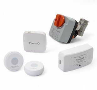 Система захисту від потопу на 1 трубу 1" для розумного будинку Tervix ZigBee Water Stop Premium 4912623 4912623 фото