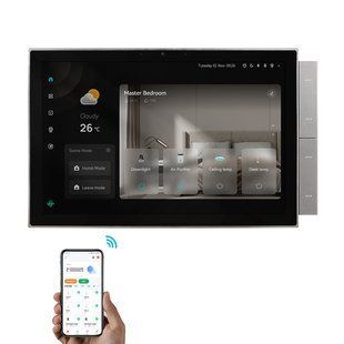 Центральна панель управління розумним будинком 10'' Tervix Pro Line WiFI+BT+ZigBee 403290 403290 фото