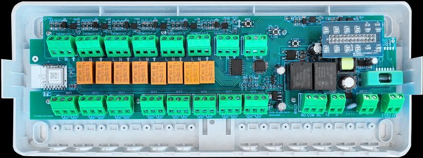 Умный контроллер для водяного теплого пола Tervix Pro Line X10 ZigBee (8 контуров) 511108 511108 фото