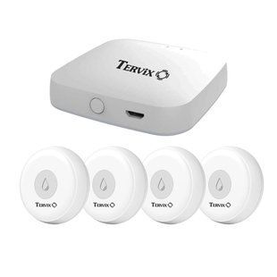 Система сповіщення про затоплення Tervix ZigBee (4 датчики), антипотоп, захист від затоплення, протікання води, потопу 18857 фото