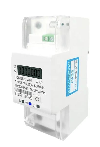 Умный счетчик электроэнергии Tervix Pro Line WiFi Energy Meter 481421 481421 фото