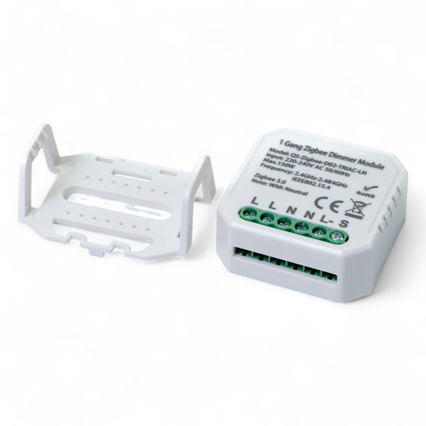 Выключатель - регулятор Tervix Pro Line ZigBee Dimmer (1 клавиша) реле для скрытого монтажа 435121 фото