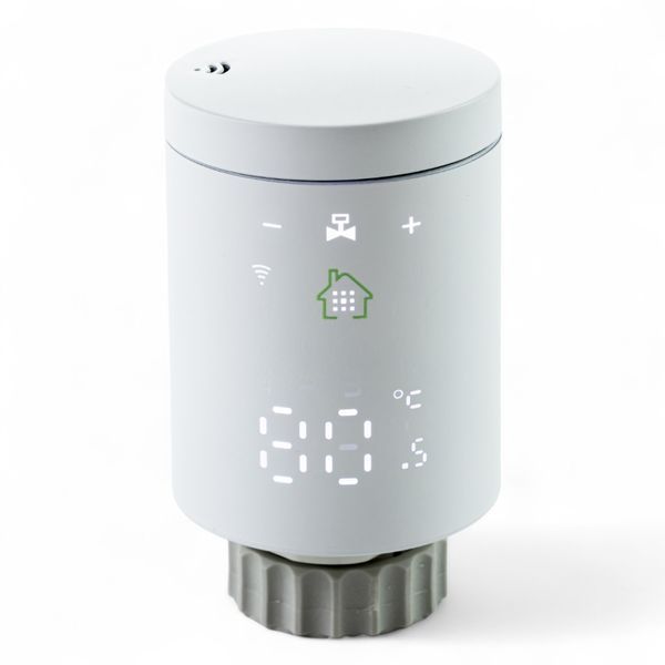Комплект радіаторних термоголовок Tervix Pro Line EVA2 (2 шт.) + контролер ZigBee, терморегулятори 2287312 2287312 фото